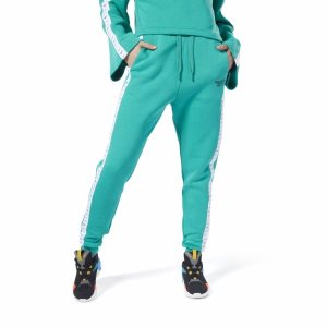 Reebok Classic Vector Jogger Hosen Damen - Türkis - DE 605-JDO